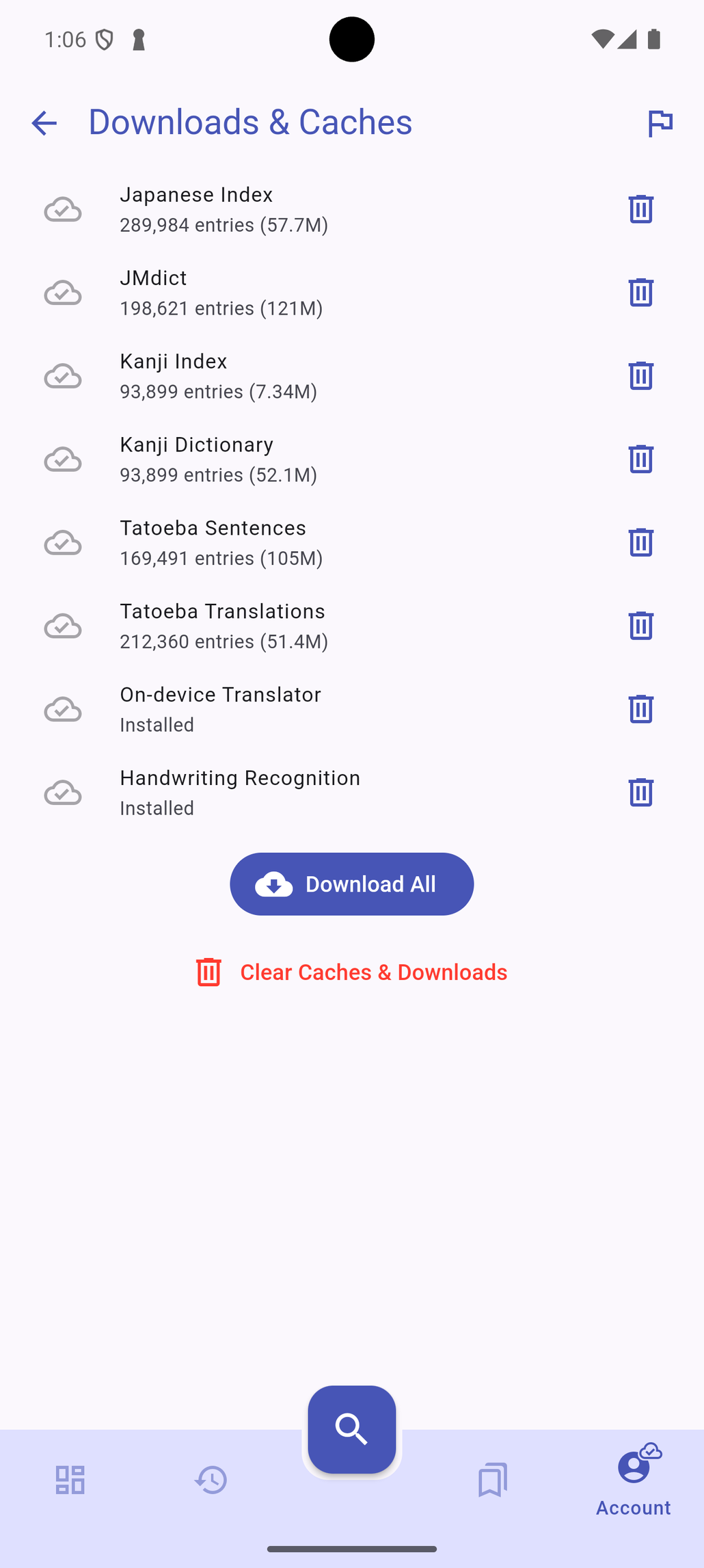 Dictionaries Kanjiverse